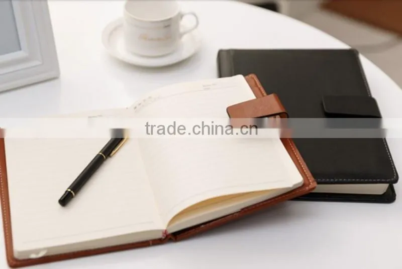 Hot sale PU hardcover Moleskin note book