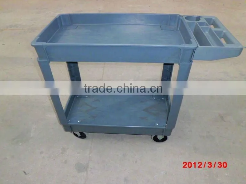 plastic service/tool cart