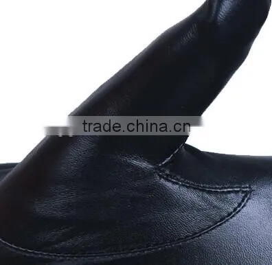 New style black color C40 Thinsulate lining women gloves with bow