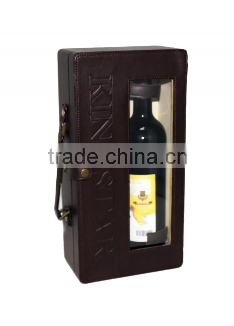 Various Custom Printed leather Liquor Box/Wine Gift Box/MDF Beer Box