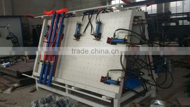 Single side wooden door assemby press machine