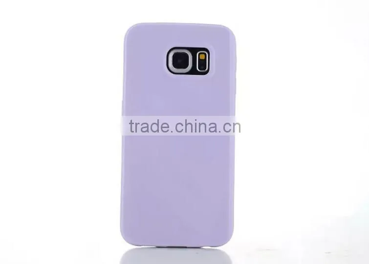 Factory Price Colorful Candy Soft Case For Samsung S6