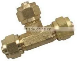 Brass fitting pipe fitting