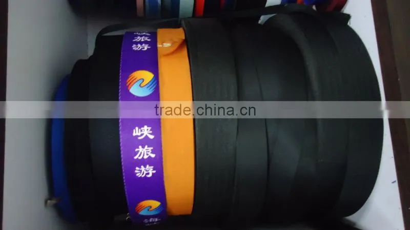 Cheap custom polyester webbing strap band jacquard elastic