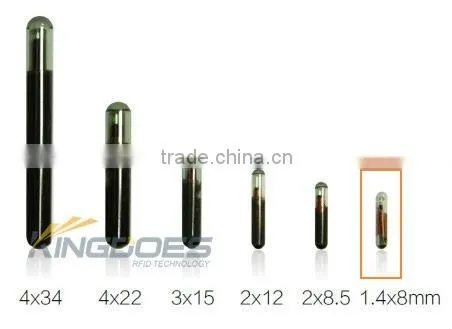 KD-Mini rfid glass tag for small animal identification