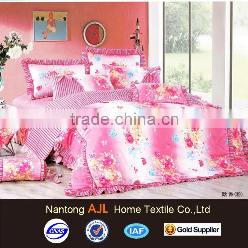 2015 100% cotton Korea new product printed hometextile fabrics