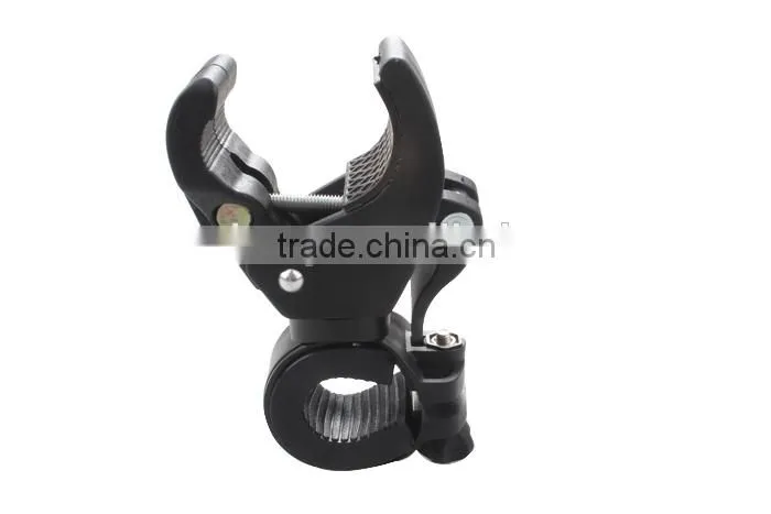 Universal Bicycle Bike LED Torch Front Light Flashlight Mount Bracket Holder New