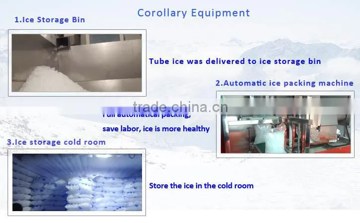 Used Commercial Ice Makers for Sale Tube Ice Machine 10 ton per day