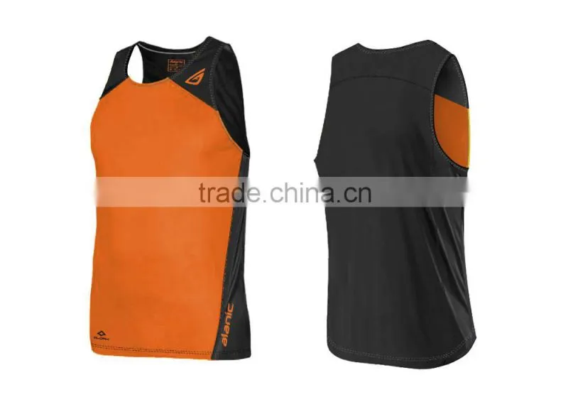Mens Basic Panel Tank Top
