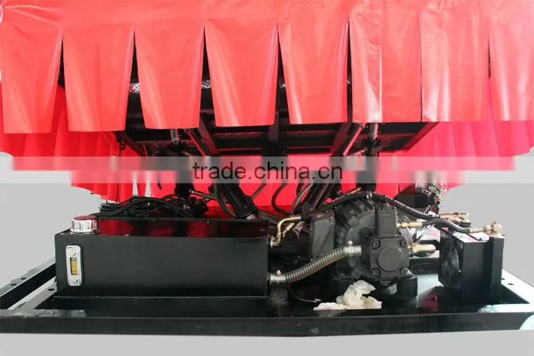 Electric motion platform 2 ton payload for 7D cienma