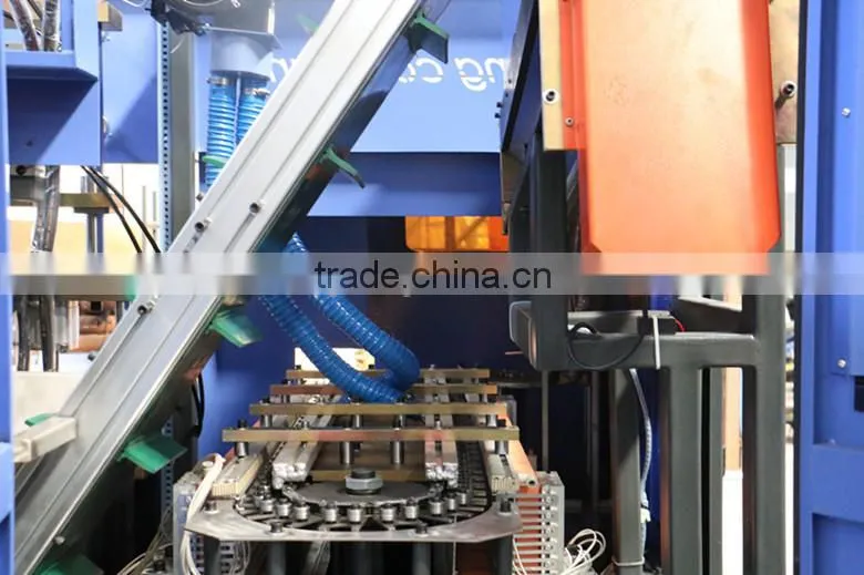 semi-auto 4 cavities PET bottle blowing machine YC-2L-4