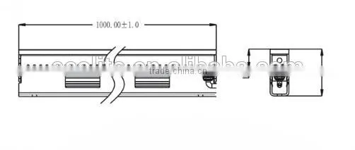 2015 stainless steel IP67 4000k 20w linear DMX led ingroud light