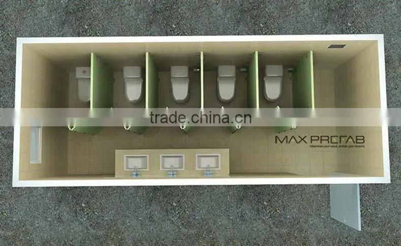 USD200 Coupon Maxprefab China Luxury Portable Toilet