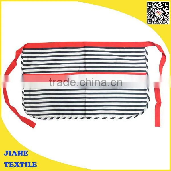 Chef Works chalk blue striped apron