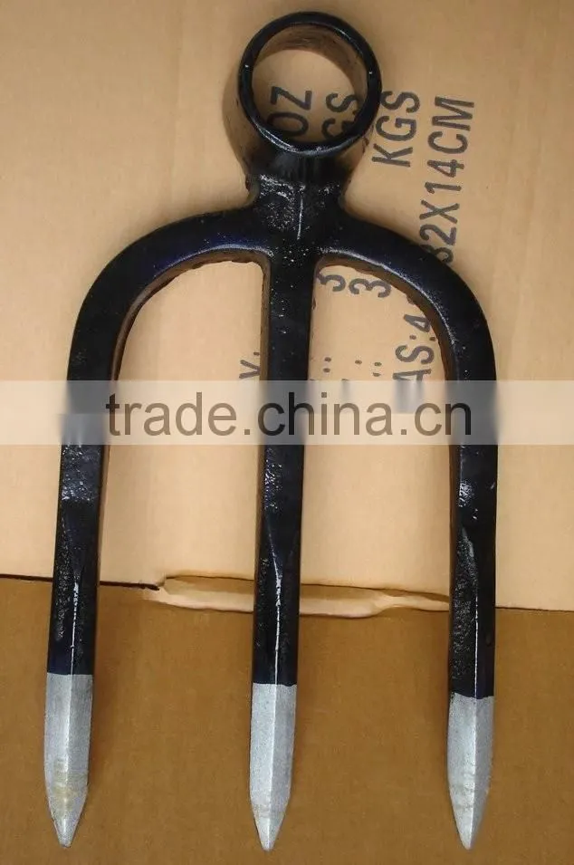 railway steel heavy duty fork hoe