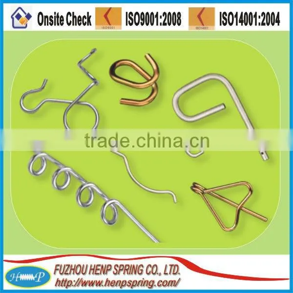 round wire different shaped spring