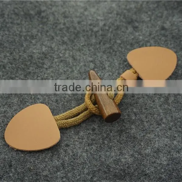 real leather toggle button for coat