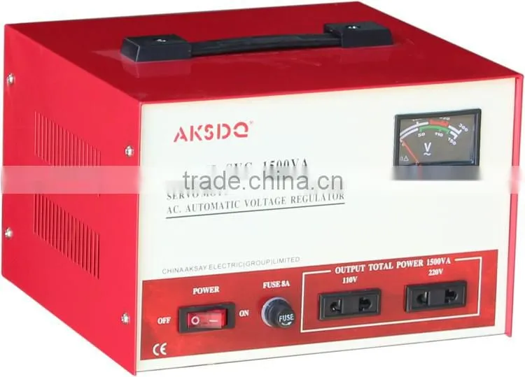 China SVC 1500VA Low Voltage And Frequency Stabilizer TND 1500VA Price