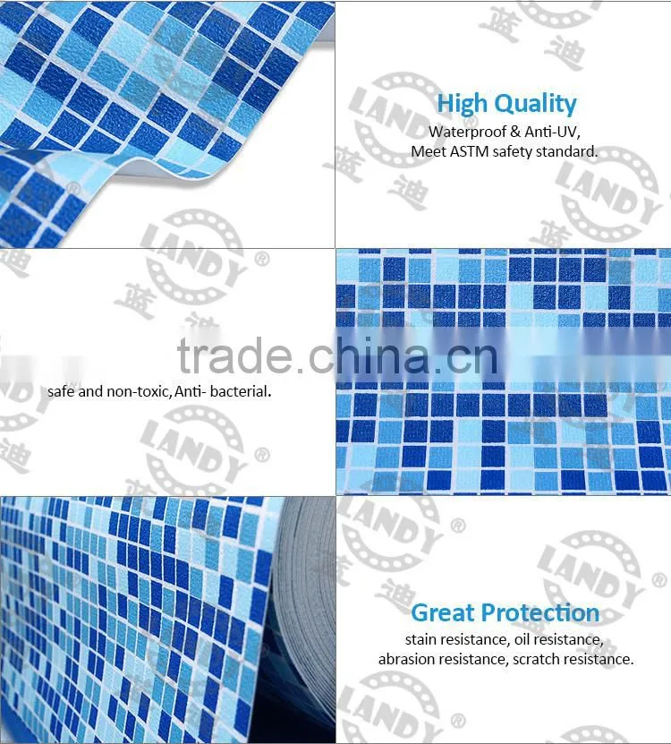 Cheap uv resisitant customized pool liner