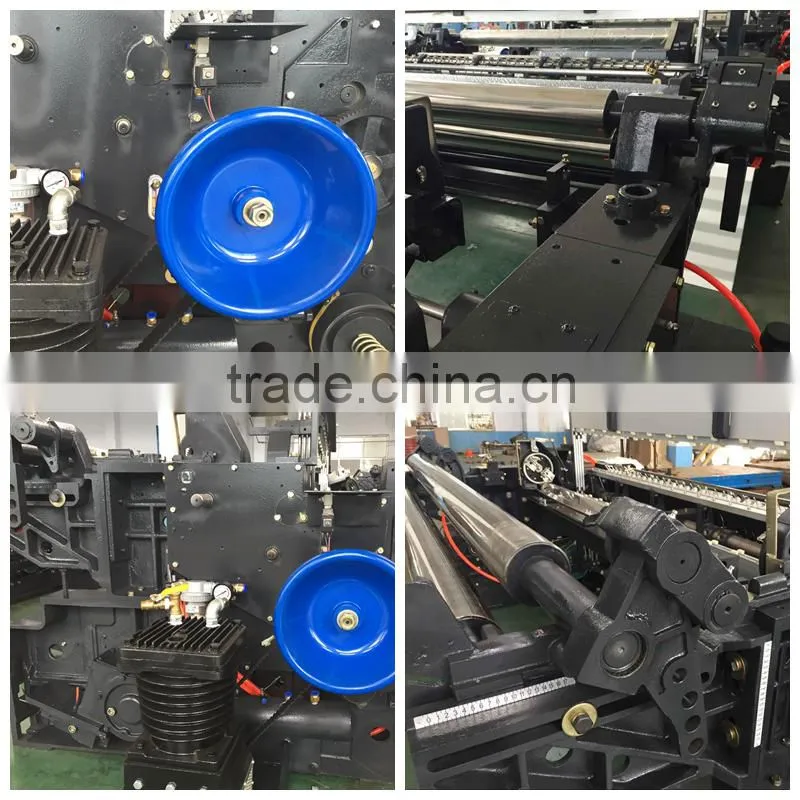 Air jet loom/textile machinery with 150cm-360cm reed width weaving machine