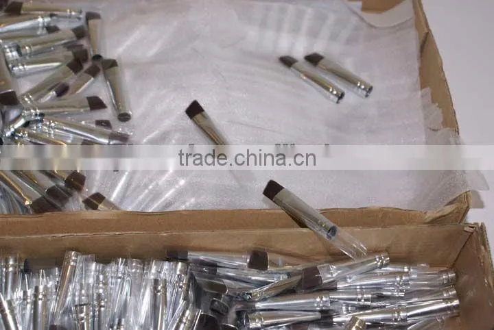 eyeshadow brush heads with ferrules,eye brush heads, hair heads with ferrules,makeup brush heads