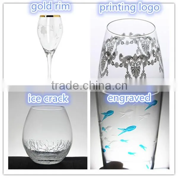 Good quality lead free champagne glass champagne flute