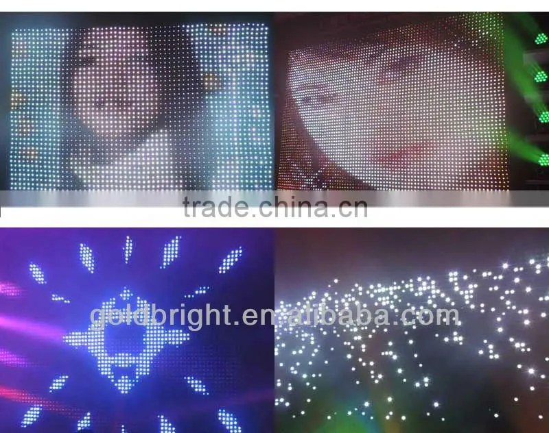 Color Changing LED Light Ball lifting ball dmx dj stage lighting