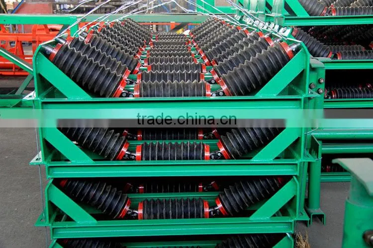 Belt conveyor idler, idler roller conveyor idler trough idler, HDPE conveyor idler