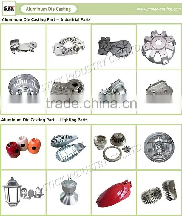 Aluminum injection die casting LED Light housing part