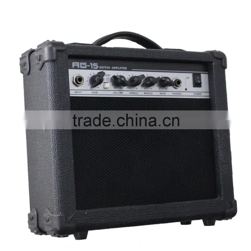 Professional 15W electric guitar speaker portable guitar amplifier