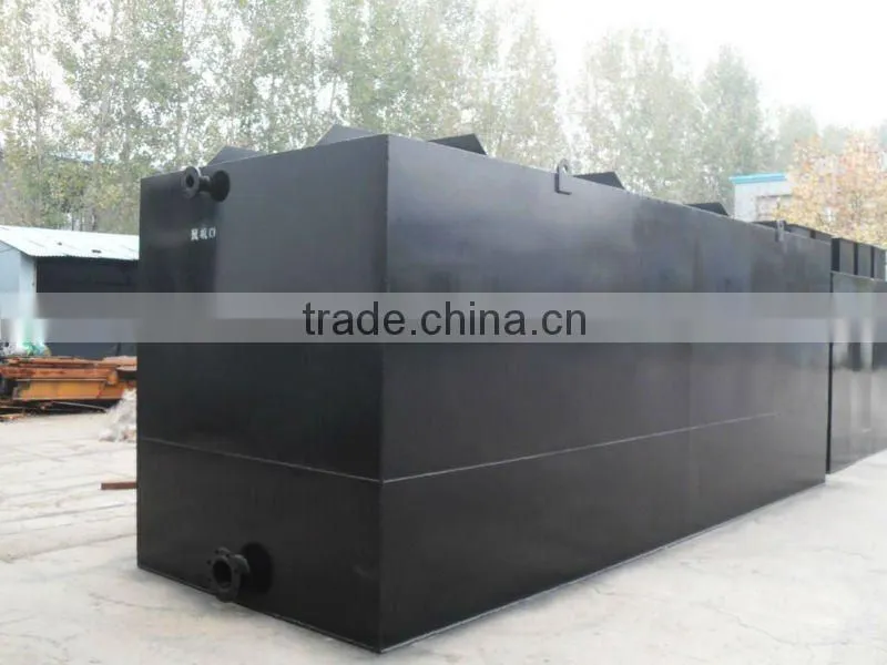 Underground Waste Water Treatment Pond