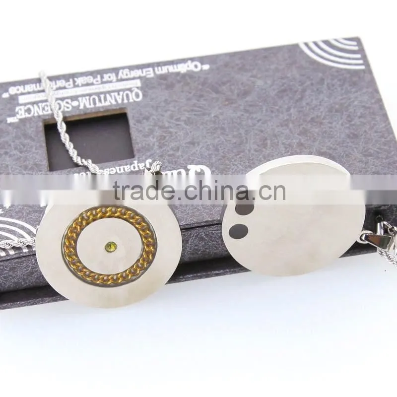Factory Pendant with Magnetic White Essential Oil Diffuser Necklace