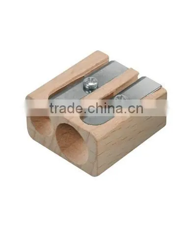 Custom Cheap Plastic Double Hole Pencil Sharpener