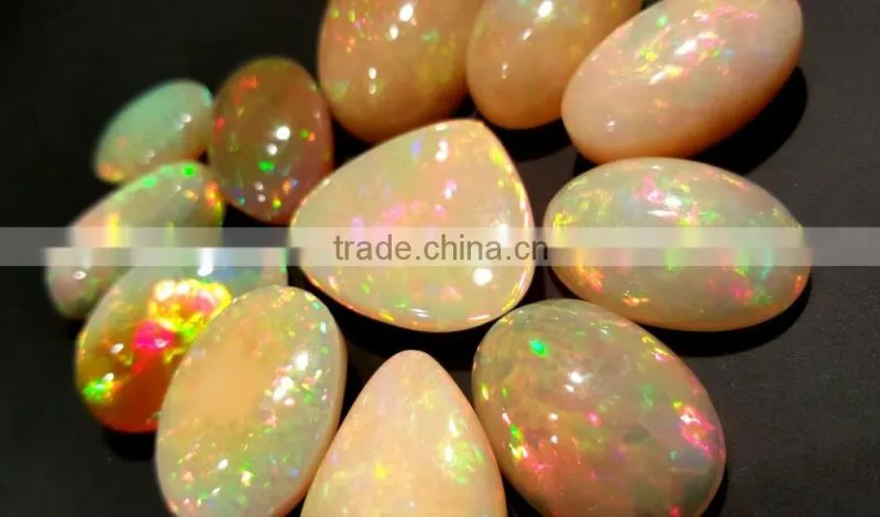 #AEZZ Natural Gemstone Cabochons Ethiopian Opal