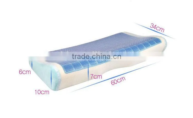 Amazon gold supplier cooling gel pillow memory foam gel pillow