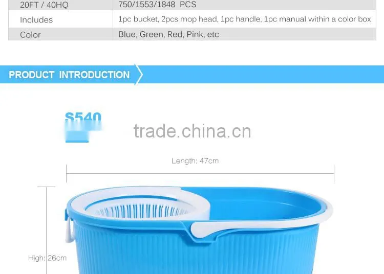 Newest design with high quality for cheap sale 360 household mop