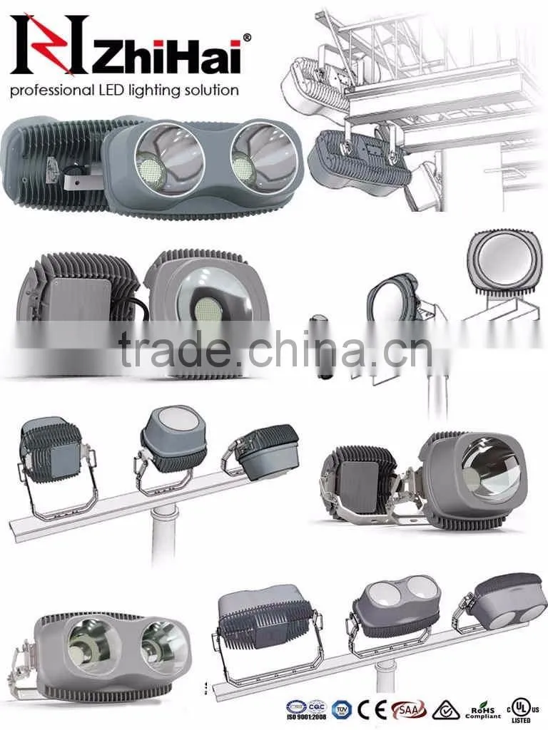 15 degree beam angle professional stadium/sports field IP65 1000w Led Table Tennis Lighting