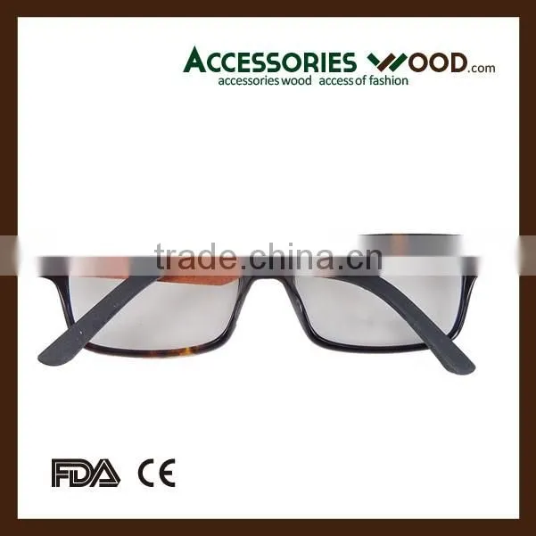 2016 Wholesale Custom Optical Shampoo&Wood Glasses customized Logo for All Ages
