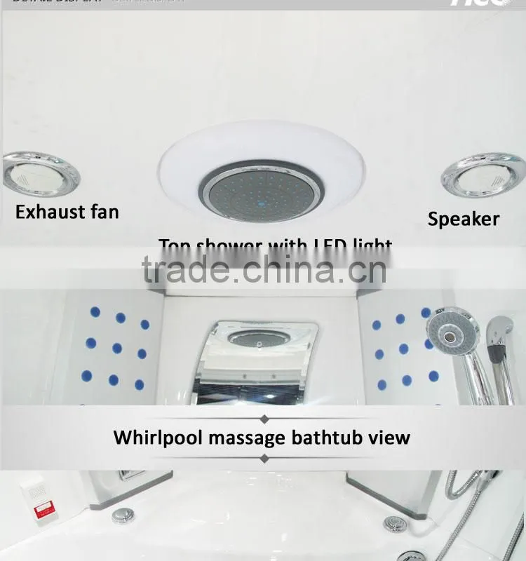 Fico 2016 new!FC-104,far-infrared sauna steam house