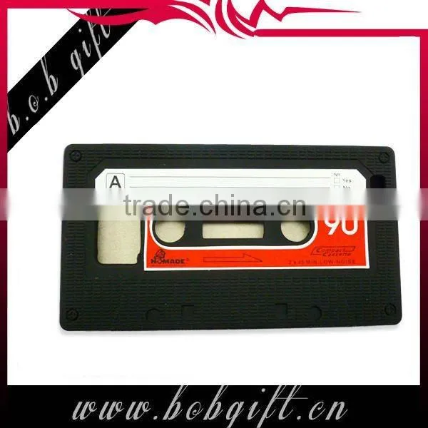 Silicone audio cassette cases wholesale for galaxy s2