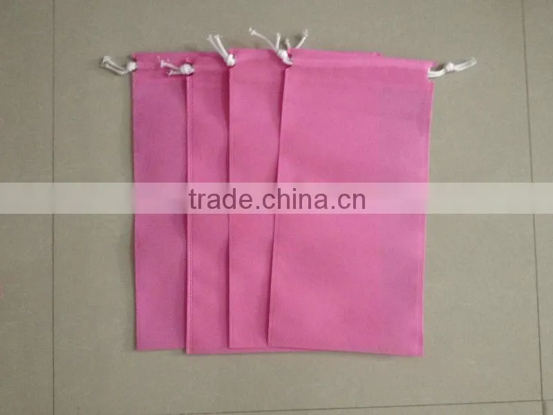 Ultrasonically welded non-woven shoes bags