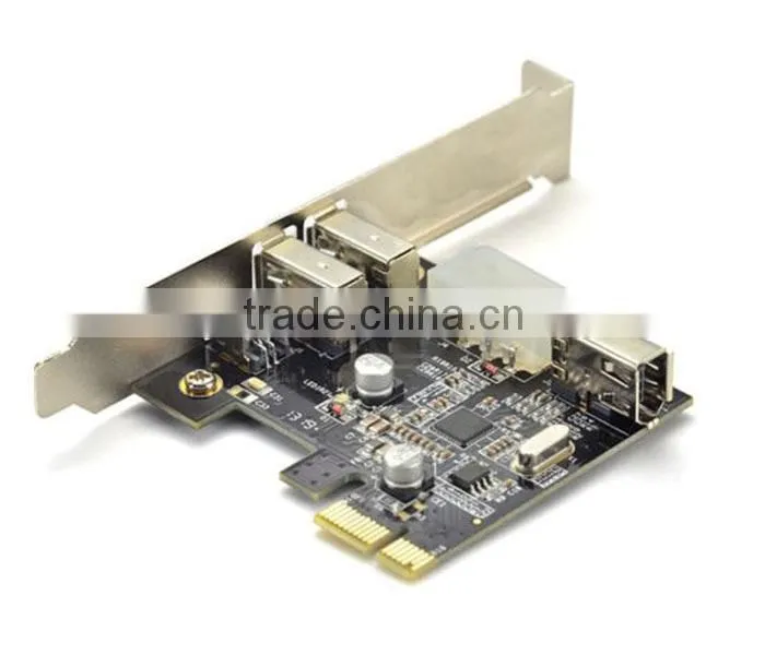 PCI Express x1 PCI-E FireWire 1394a IEEE1394 Controller Card