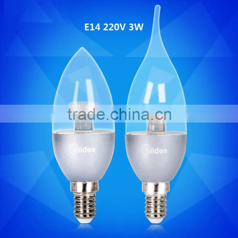 Good quality Christmaschandelier candle light bulbs