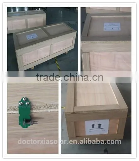 Anti-freezing heat pipe vacuum solar collector china, SRCC,SOLAR KEYMARK approved