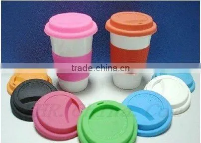 Eco-friendly Silicone coffee cup lid