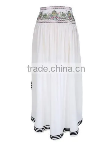 New Stylish Lady Women's Fashion Leisure Beach Sexy Irregular Length Chiffon Skirt