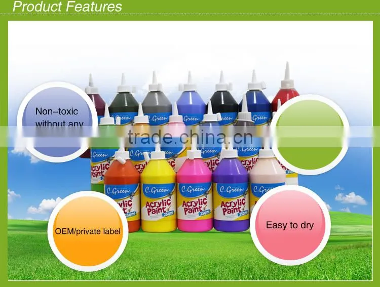 acrylic paint great acrylic finger paint for fabric/acrylic paint price