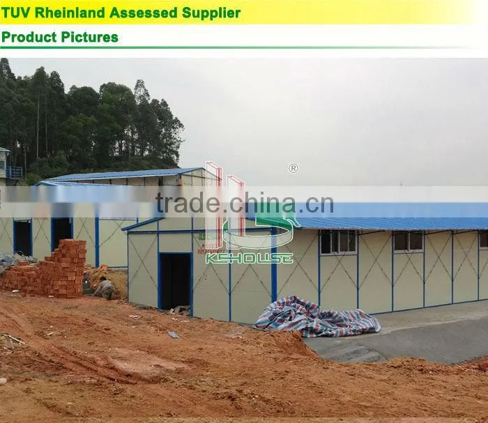 china modern low cost light steel pre fabricated homes