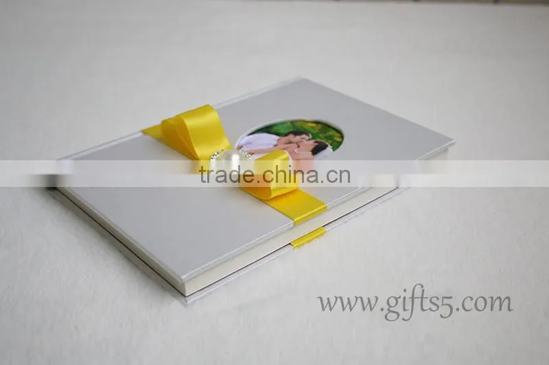 Elegant Romatic Wedding Guest Book
