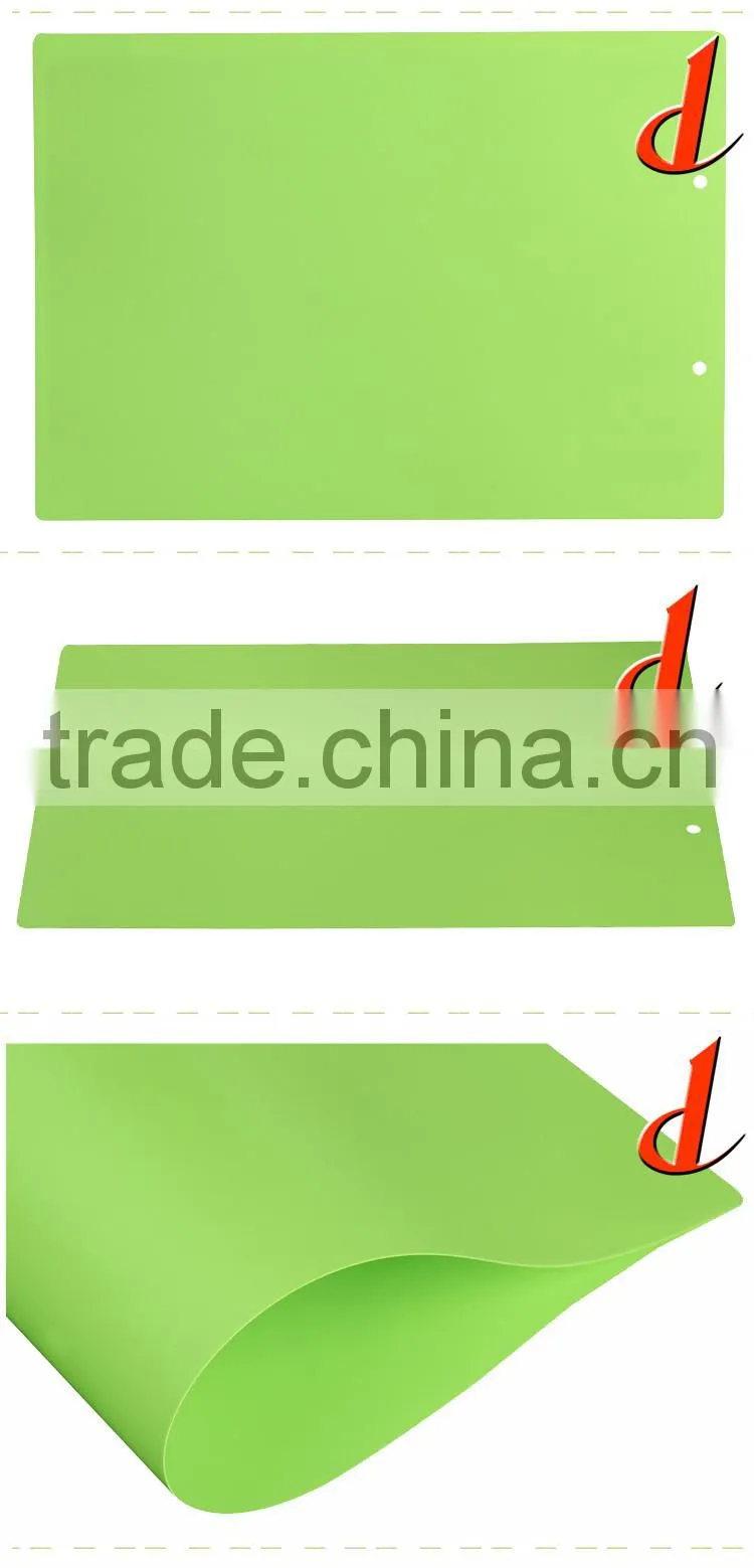 waterproof green and yellow color pvc sheet for kitchen cabinet door panels